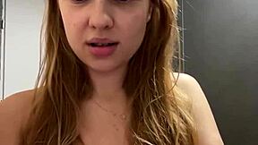 big bbw teen shoves huge dildo in fat ass then facesits hard 💦🍑