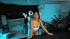 Terrifier Pounds Natalia Alvarado's Tight Pussy on Halloween