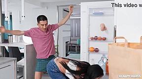 who jokes about cock while riding it reality style?