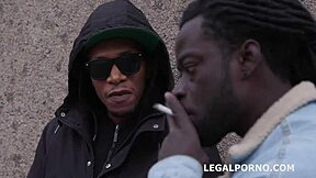 lola shine begs for bbc anal dp and gaping facial submission!