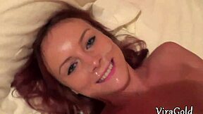 Polly Sunshine CRAVES Huge COCK SUCK And FACIAL BLAST!