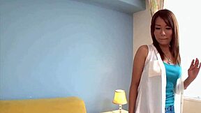 Cute Japanese Teen's First Time! Long Foreplay Dripping Wet Pussy Creampie!