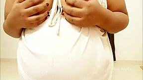 crave this indian maid's huge boobs?