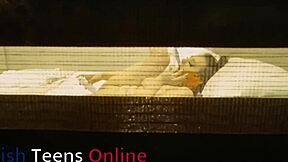 shh you sneaky perv watching your curvy neighbor finger her huge tits