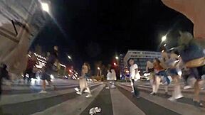 Miss Culona Sways Big Curves in Santa Monica Heat