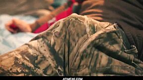 Axel Haze Jerks Off on Couch as Stepmom Walks In