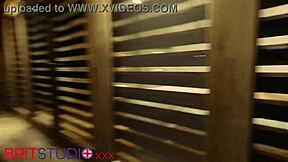 Peep Your Curvy British Neighbor Finger Her Huge Tits to Orgasm!