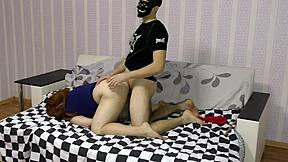 Stepson Ravages Sleeping Milf's Big Tits