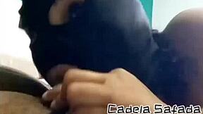 masked fat whore takes monster black cock in hardcore bdsm session