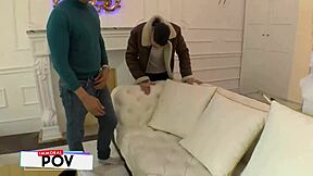 overwhelmed by matt's monster cock filling my wet pussy deep