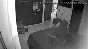 Old man fucks young student on bed hardcore action