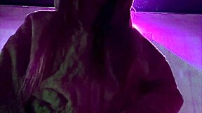 Artemisia smokes sexy cigarette outdoors as italian milf mother-in-law solo