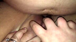 slutty bbw milf wife bent over taking creampie after doggystyle pounding on fat wet pussy 🍆💦