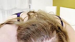 stacxxxs kahley kiss facesits huge ass on him