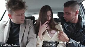 sofi smile, you take three bwc balls deep in anal dp gapes and facial?