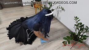 Curvy Maid Best Friend's Wife Cheats Blowjob Doggystyle Cum