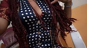 office buddy's girlfriend sneaks fetish play touching sexy at work