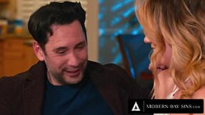 damn, teen river lynn lets her old sugardaddy pop her cherry then cum on panties