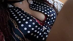 office buddy's girlfriend sneaks fetish play touching sexy at work