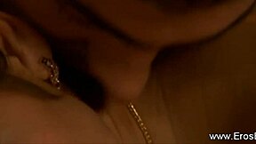 Exotic Indian Brunette Wife Sucks Ebony Cock to Facial Cumshot Glory