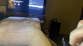 Sexy lingerie teen's tight shaved ass pussy stretched slow by big toys