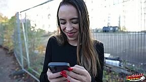 i pick up petite 18+ latina teen priscila belini perfect tits for german scout casting fuck