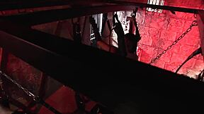 femdom binds and dominates bound male roughly