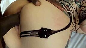 joanna angel's tight asshole gapes wide on that massive bbc