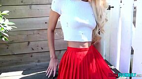 Stepdad Tempts Hot 18-Year-Old Stepdaughter Into Secret Bonding