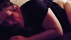 straight a student nails stepmom's gumjob deepthroat challenge