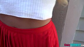 Stepdad Tempts Hot 18-Year-Old Stepdaughter Into Secret Bonding