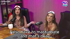 Latina MILF And Young Girlfriend Unleash Wild Lingerie Masturbation Party