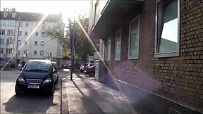 Discover Vibrant Sights Along Kaiserstrasse in Hanover Germany with Tourists