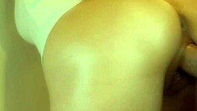 Uncensored Japanese Stepsister Bent Over Home for Close-Up Doggystyle Pussy Pounding