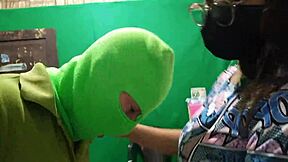 Watch me ride his big black cock like a whore while he flashes that monster penis deep in my ass