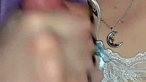 oh god, this milf jerks cock then licks up every sticky drop... mmm so hot!!