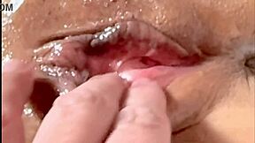 check out this amateur wife's shaved pink pussy 183 days post virginity loss up close