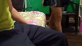 Watch me ride his big black cock like a whore while he flashes that monster penis deep in my ass