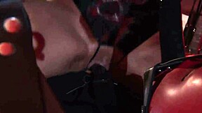 femdom binds and dominates bound male roughly