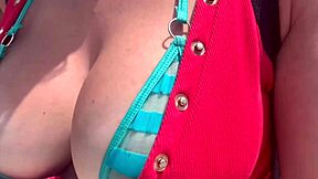 Does Italian milf Artemisia's juicy big nipples tempt you close up?