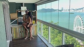 millionaire invites me to his duplex then bends me over for sensual missionary cowgirl pussy riding orgasm