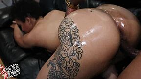 i wake up stretching my bubble booty then krystal gets dicked down drilled deep by that bbc creampie