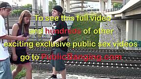 i get facial cum blast in public threesome orgy with two young guys