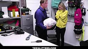 Teenlifters - Hot Blonde Small Tits Caught Shoplifting Turkey Orgasm Pov
