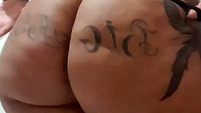 gordinha sexy bbw latina strokes fat pussy with big black cock toy solo