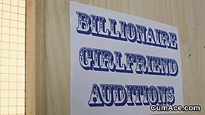 wanna see this flirty babe swallow every drop after her face gets bukkake cumshot blast?