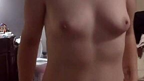 curvy subsecretary strips slow during steamy workout tease