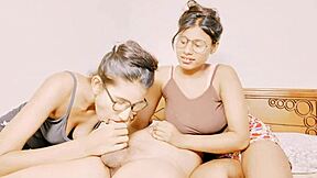 i'm 19 watching this boy ravage my two older step-sisters hard