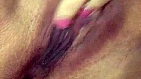 Watch this latina finger her clit hard interracial style
