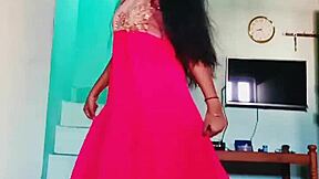 damn, tamil college girl's stripping got me hooked already??